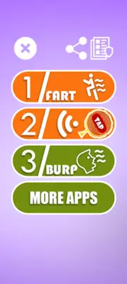 Fart and burp sounds prank android App screenshot 7